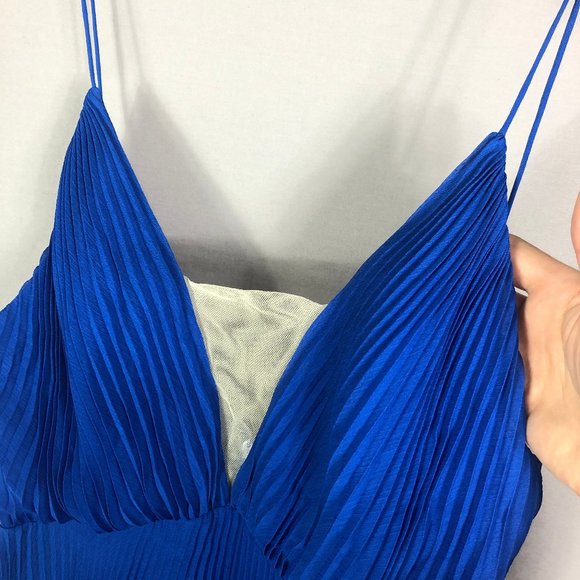 Jill Jill Stuart Pleated Empire Waist Gown Size 6 - Picture 5 of 12